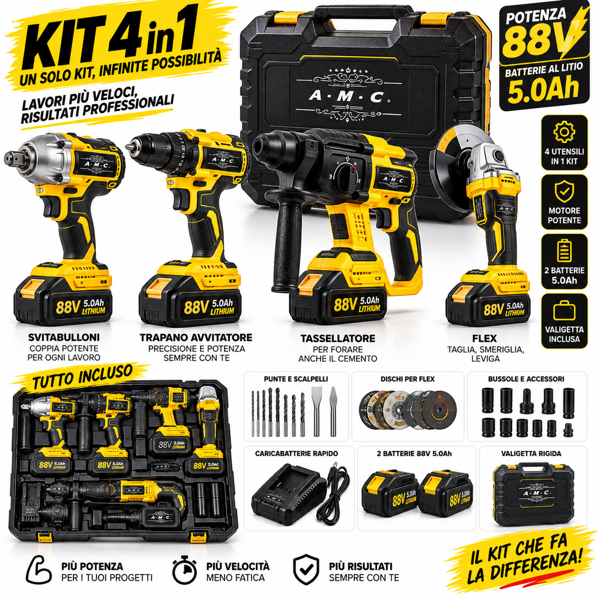 kit 4 in 1