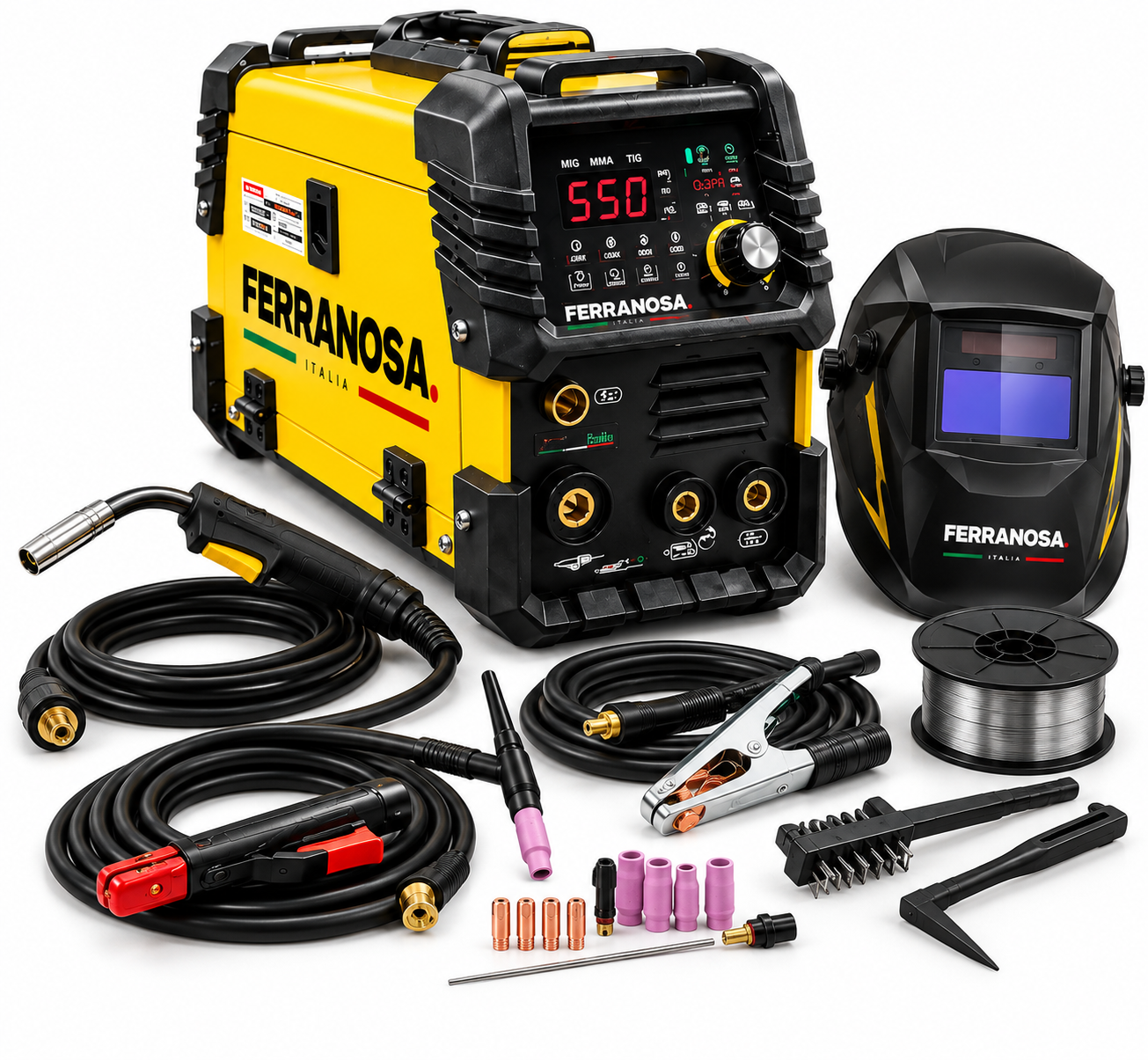 Saldatrice  Ferranosa a tig 550