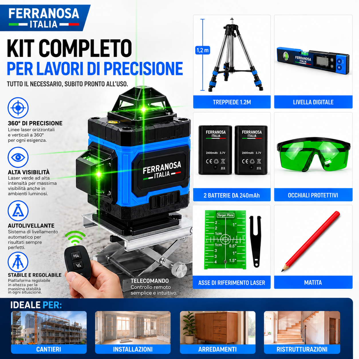 Ferranosa Laser 17 linee PRO